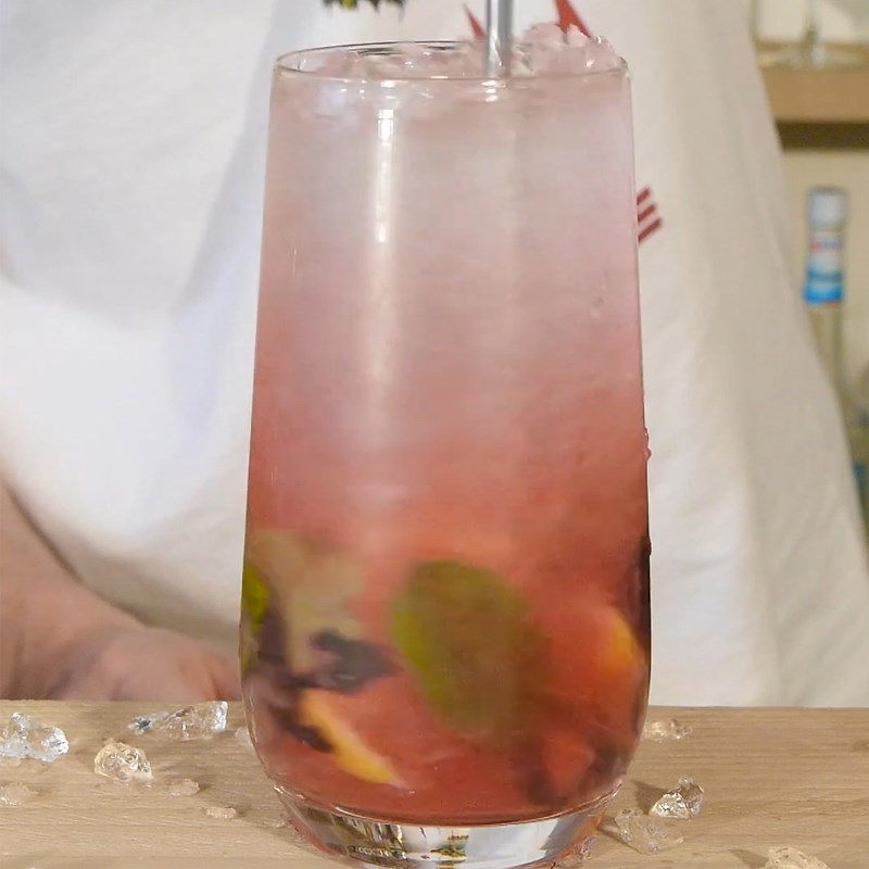 Bước 3 Pha mojito Mojito việt quất