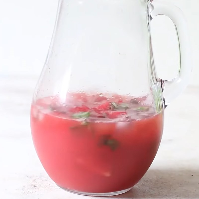 Bước 3 Pha mojito mojito dưa hấu