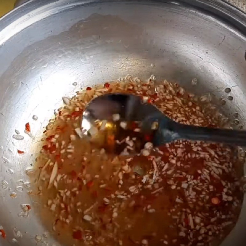 Bước 4 Pha nước mắm Bánh bèo chay