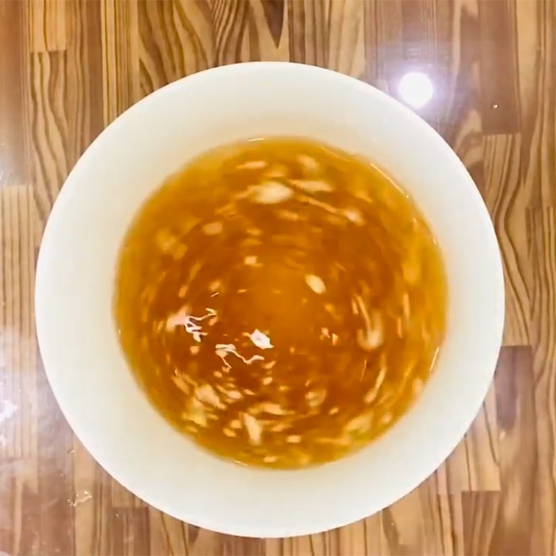 Bước 3 Pha nước mắm Khổ qua ngâm nước mắm