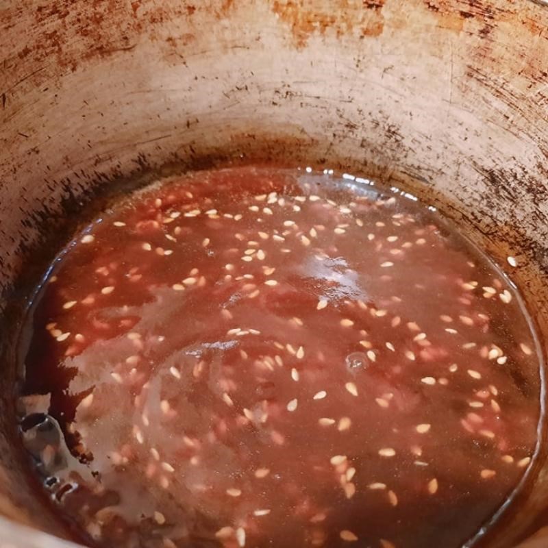 Bước 4 Pha sốt chấm Bò nướng ngũ vị bằng nồi nướng thủy tinh