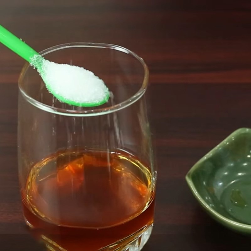 Bước 2 Pha trà Trà đào