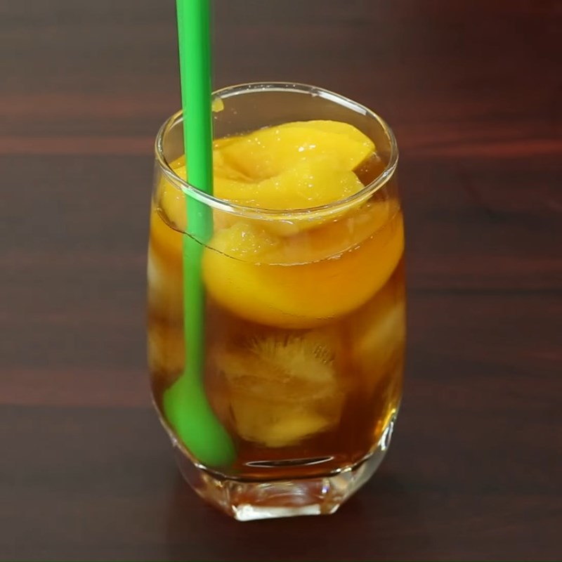 Bước 2 Pha trà Trà đào