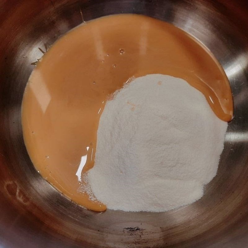 Bước 3 Pha trà sữa Trà sữa thái đỏ