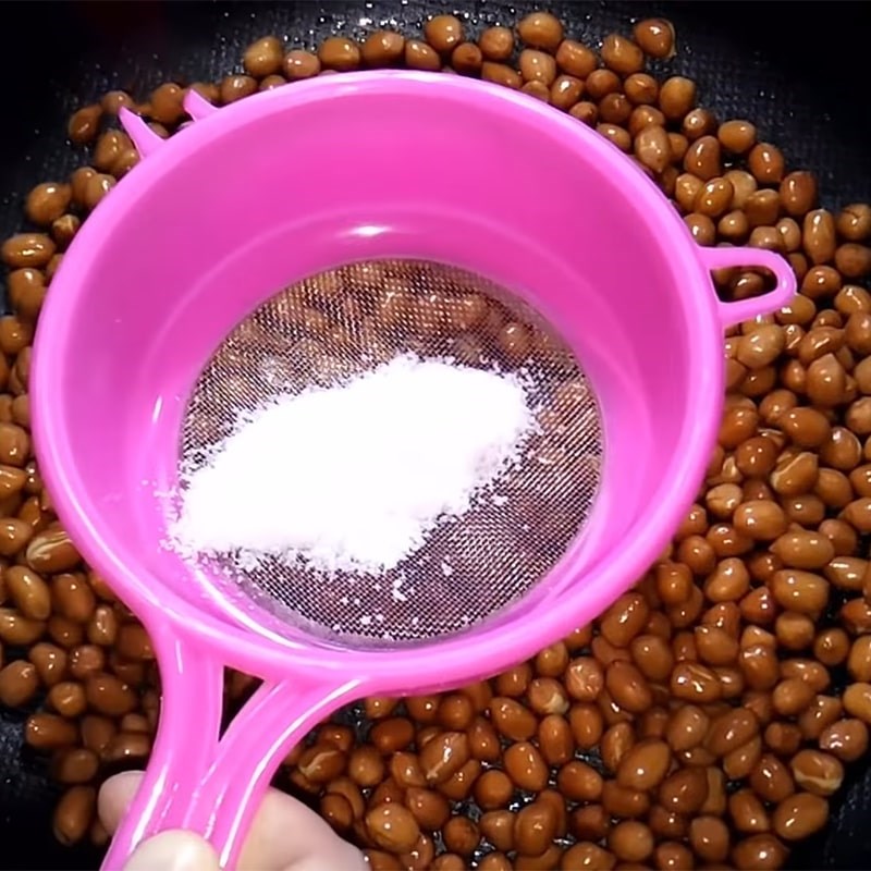 Bước 3 Hoàn thành Đậu phộng rang muối