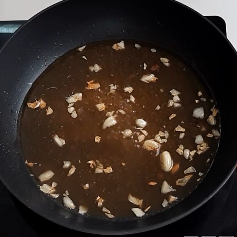 Bước 3 Rim khô Khô cá đù rim me