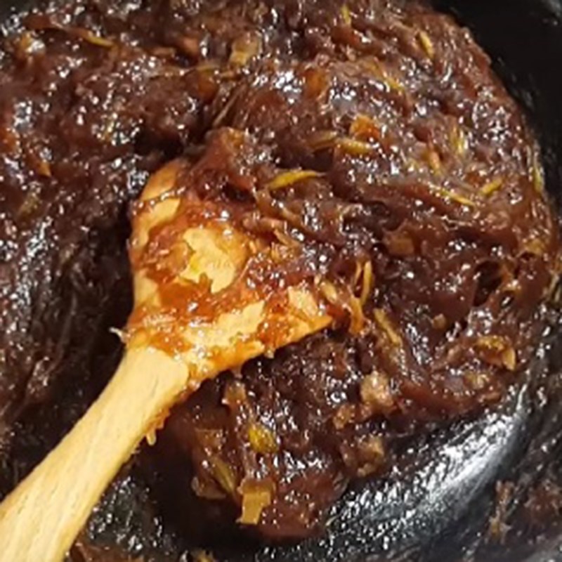 Bước 1 Sên kẹo Kẹo chuối khô