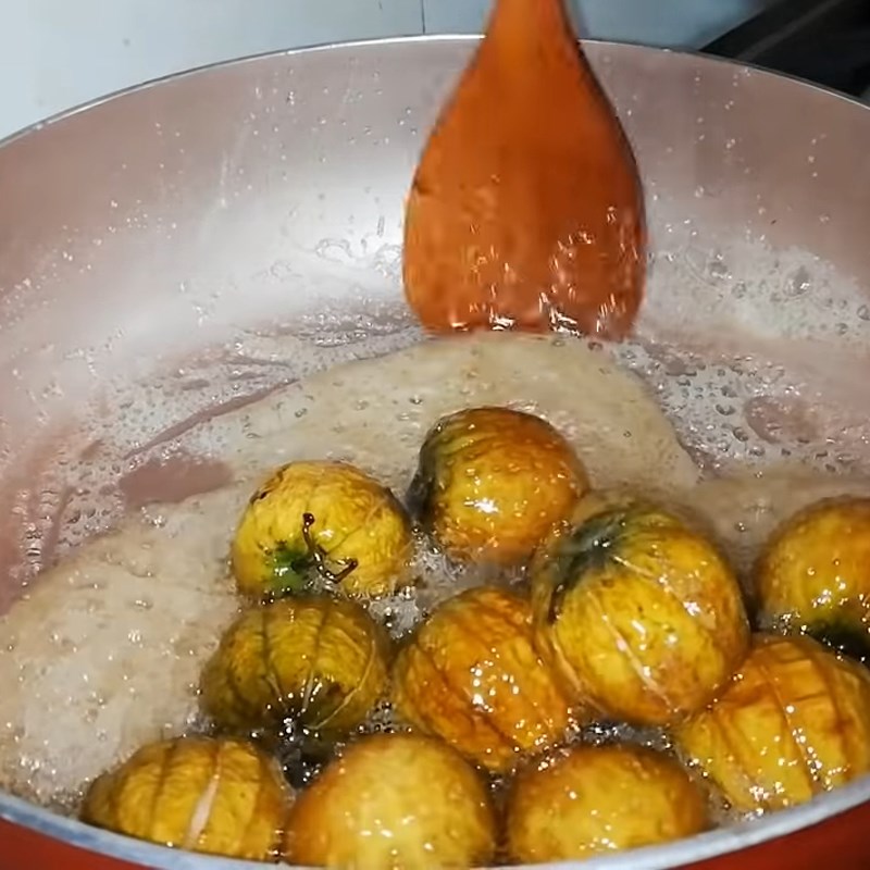 Bước 3 Sên mứt táo Mứt táo ta không cần nước vôi