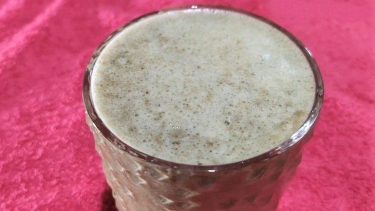 Sinh tố cà phê hạt chia