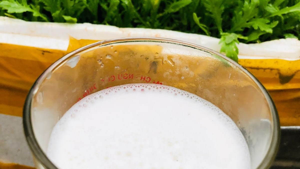 Sinh tố chanh mật ong sữa chua