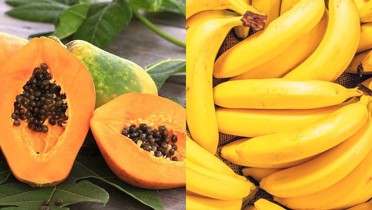 Nguyên liệu món ăn sinh tố đu đủ cho bé