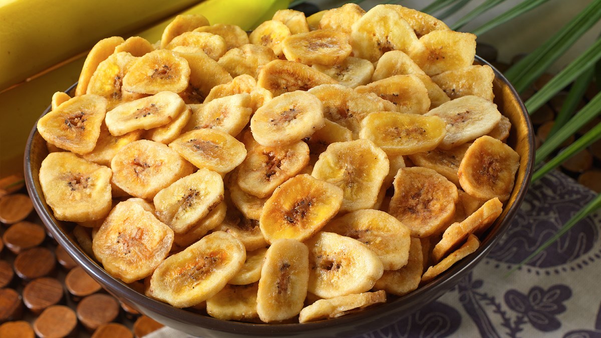 Snack chuối chín