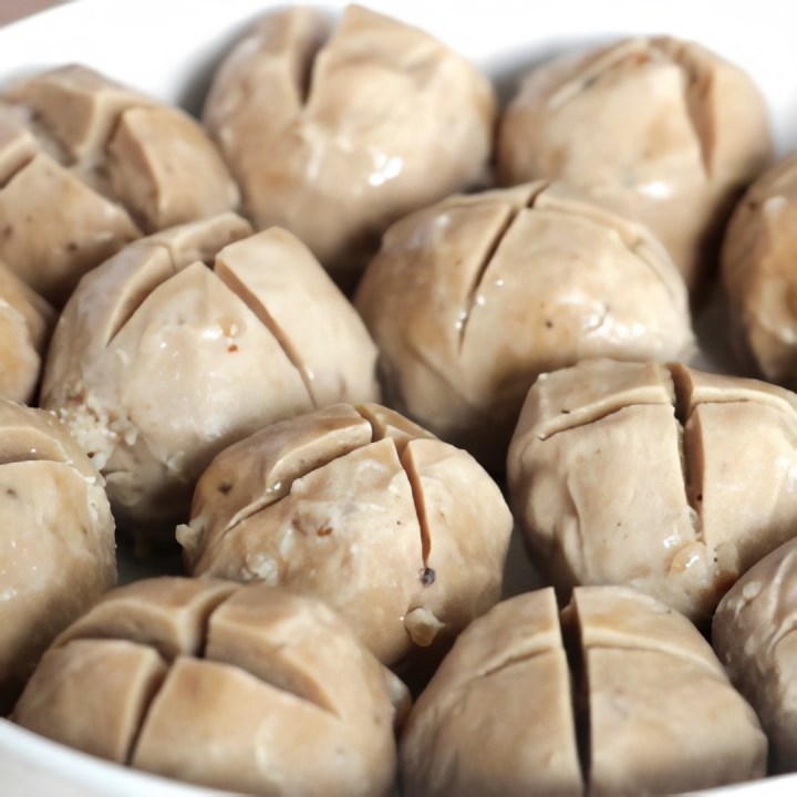 Bước 3 Sơ chế bò viên Bò viên chiên nước mắm