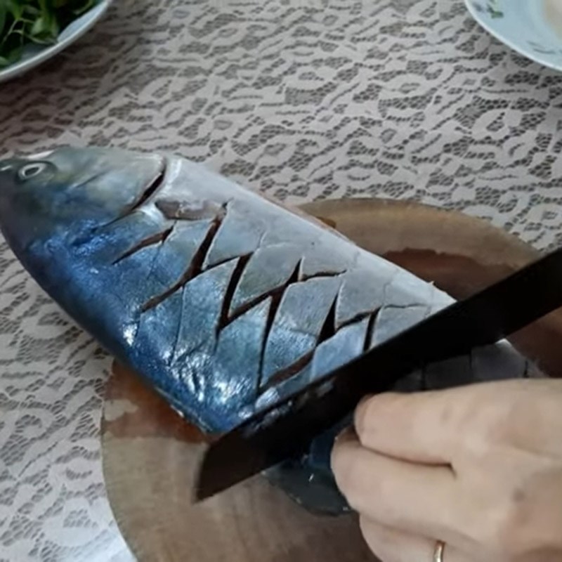 Bước 1 Sơ chế cá cam Cá cam nướng muối ớt