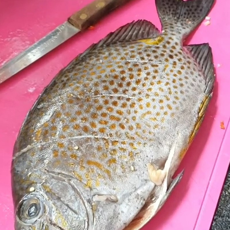 Bước 1 Sơ chế cá dìa Cá dìa nướng muối ớt