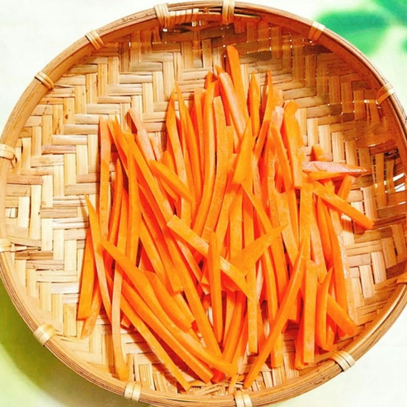 Bước 3 Sơ chế các loại rau củ Gỏi bê thui bắp chuối