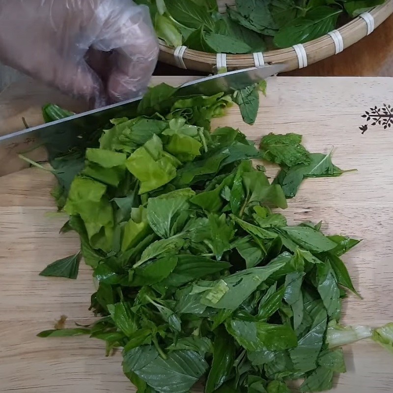 Bước 2 Sơ chế các loại rau củ Gỏi bò cà pháo