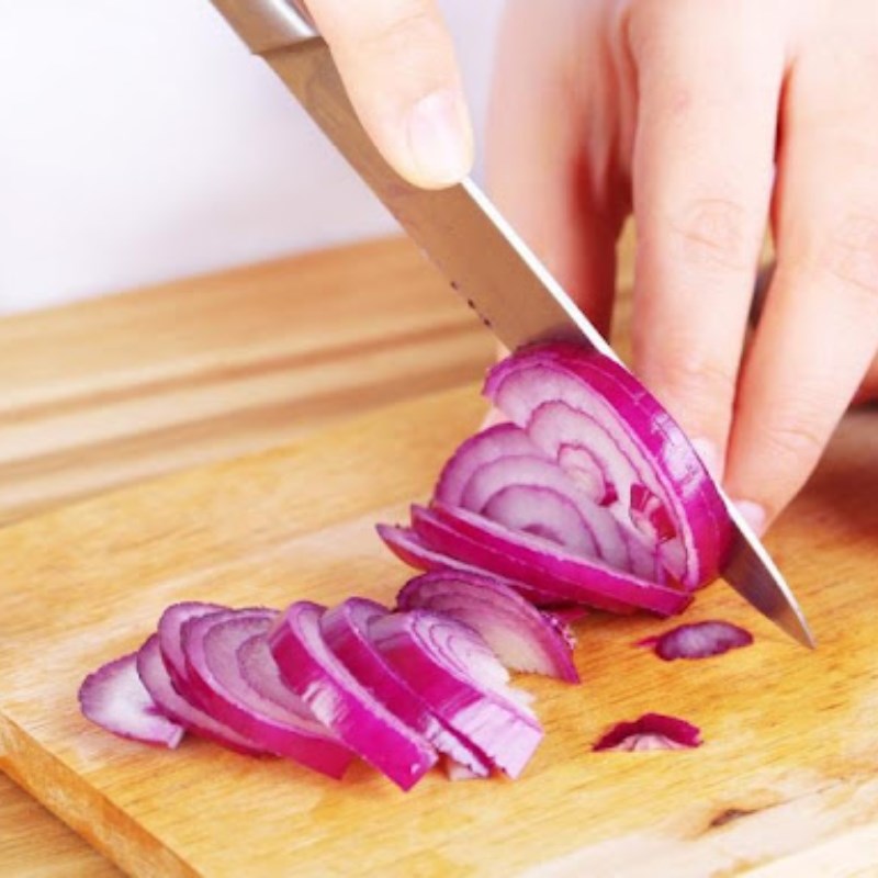 Bước 1 Sơ chế các nguyên liệu Canh rau đắng nấu tôm