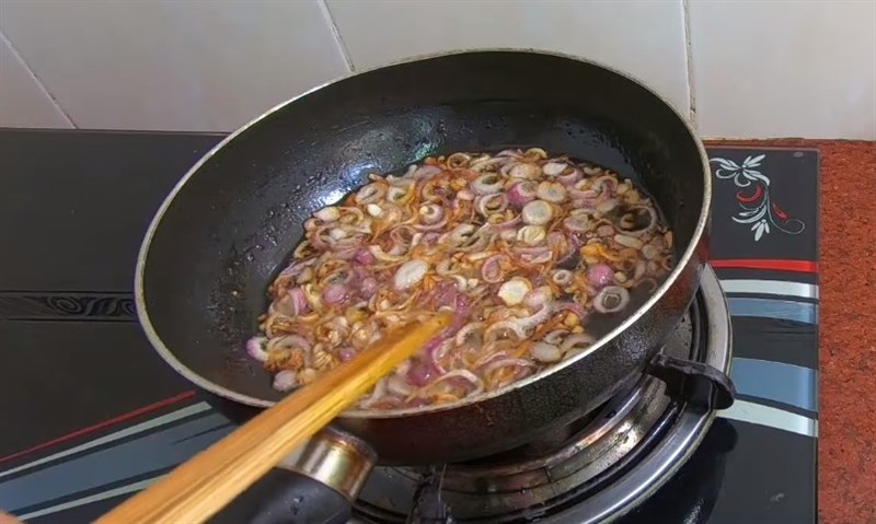 Bước 1 Sơ chế các nguyên liệu Bánh tráng cuốn sốt me chua ngọt