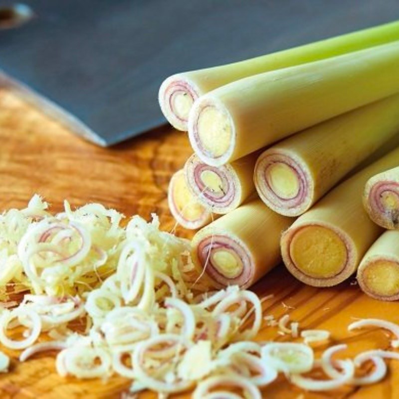 Bước 1 Sơ chế nguyên liệu Nấm đùi gà hấp Thái