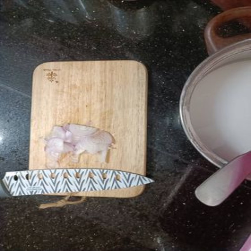 Bước 1 Sơ chế các nguyên liệu Bánh bèo chay (công thức chia sẻ từ người dùng)