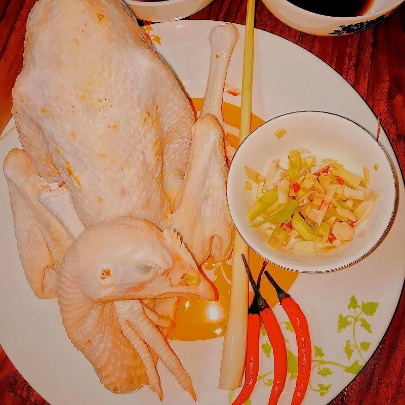 Bước 1 Sơ chế các nguyên liệu Gà nướng sốt cay