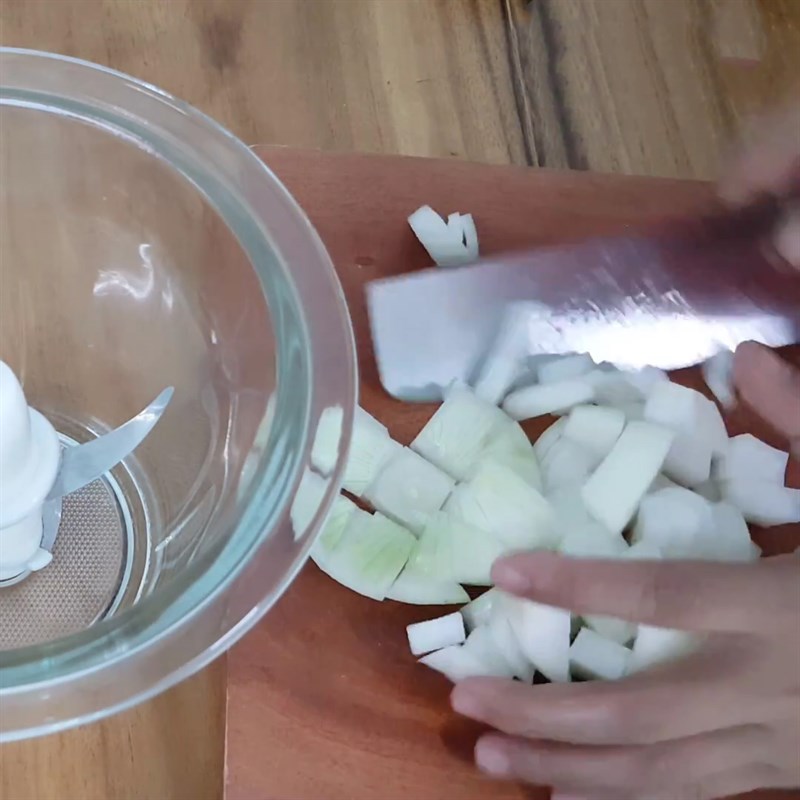 Bước 2 Sơ chế các nguyên liệu còn lại Kim chi su hào