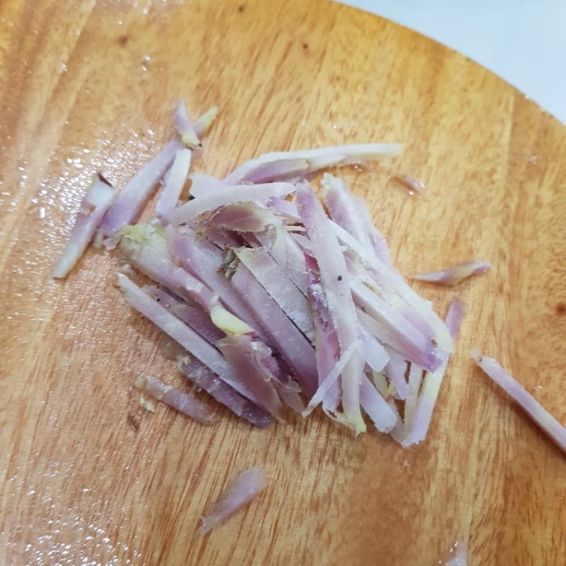 Bước 2 Sơ chế các nguyên liệu khác Canh cải cá rô