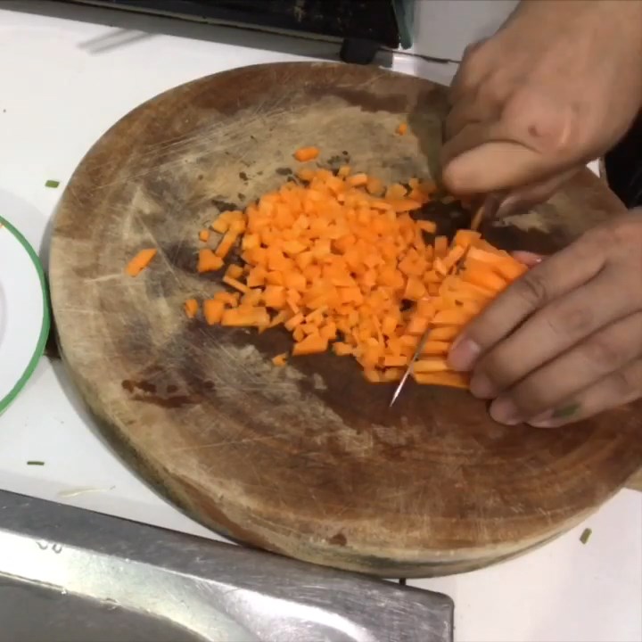 Bước 2 Sơ chế các nguyên liệu khác Cháo sò lông