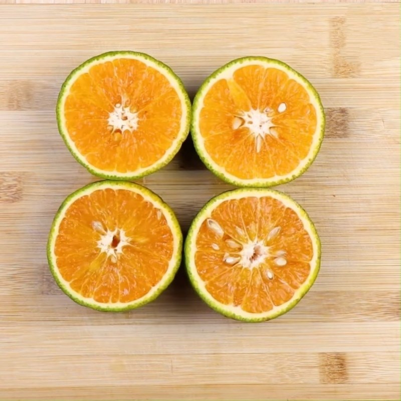 Bước 3 Sơ chế cam Trà cam sả