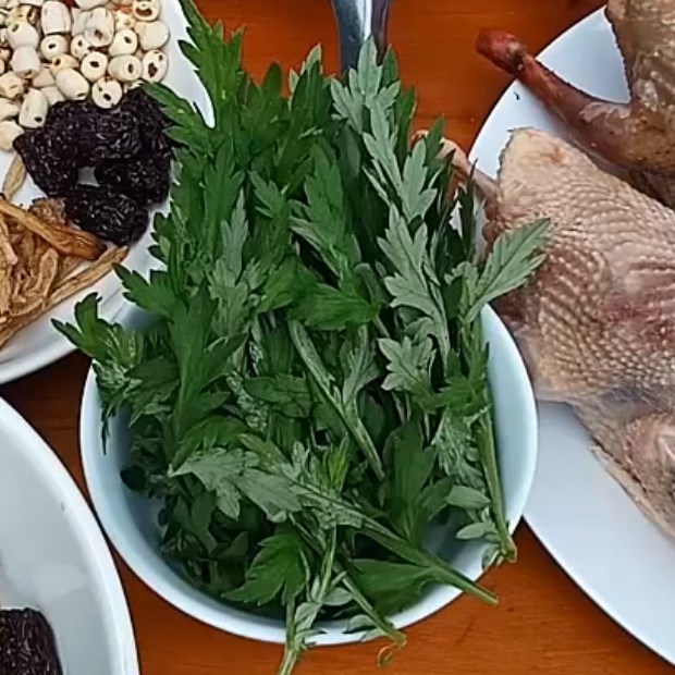 Bước 1 Sơ chế chim bồ câu và các loại thuốc bắc Chim bồ câu hầm thuốc bắc