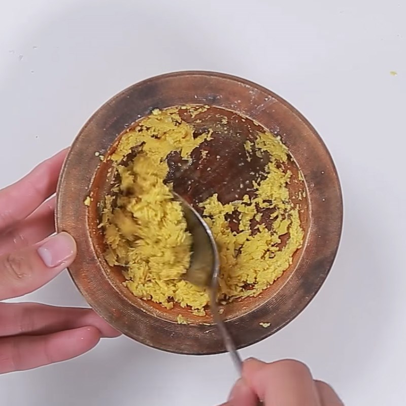 Bước 1 Sơ chế gừng Kẹo gừng đinh hương ngậm ho