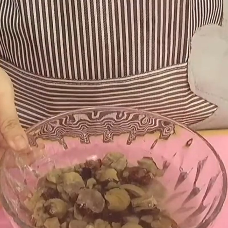 Bước 1 Sơ chế hạt dẻ Sữa hạt dẻ