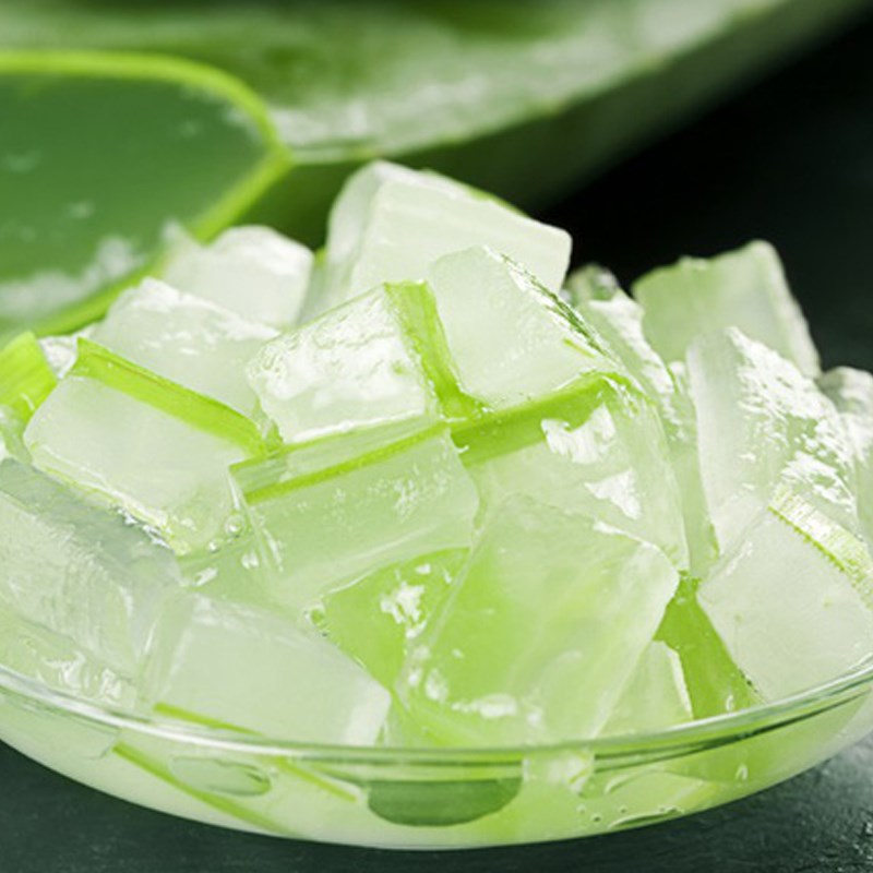 Bước 1 Sơ chế hoa quả Chè caramen thạch hoa quả