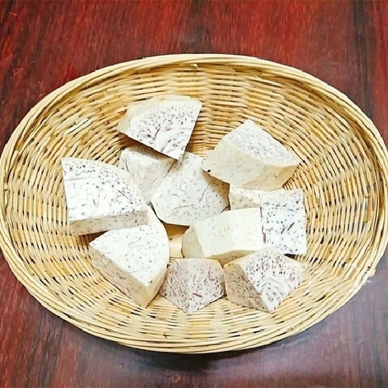 Bước 1 Sơ chế khoai môn Khoai môn viên tròn chiên xù