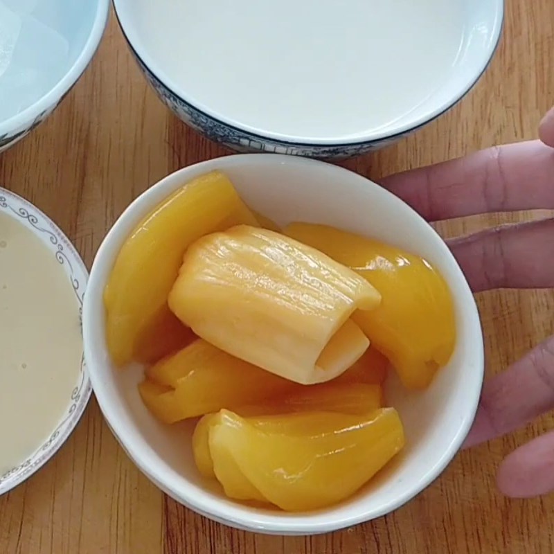 Bước 1 Sơ chế múi mít Sinh tố mít