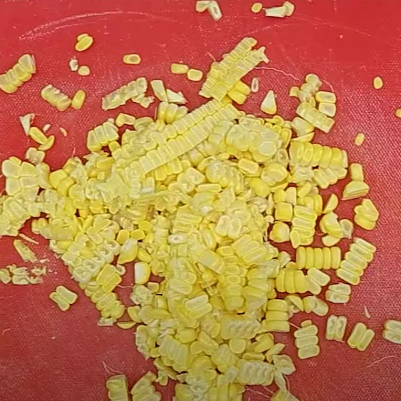 Bước 1 Sơ chế ngô Chè ngô (bắp) cốm