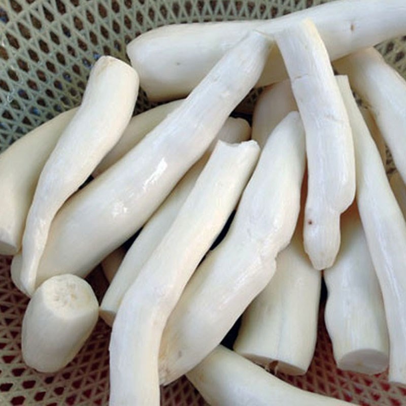 Bước 1 Sơ chế nguyên liệu Chè sắn bưởi dẻo