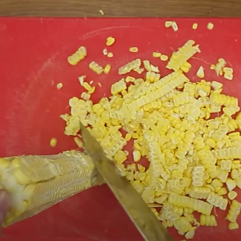 Bước 1 Sơ chế ngô Chè ngô (bắp) cốm