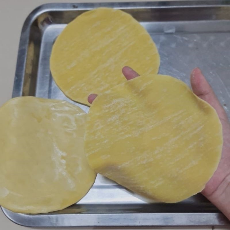 Bước 1 Sơ chế nguyên liệu Bánh gối nhân thịt
