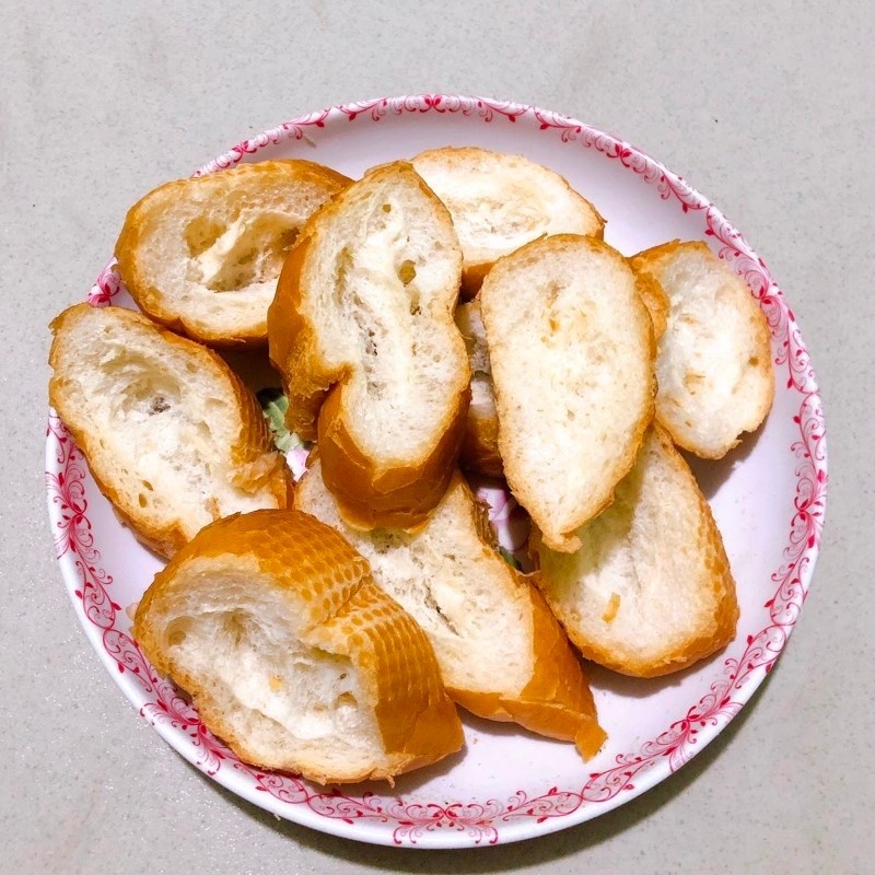 Bước 1 Sơ chế nguyên liệu Bánh mì hấp chay rau củ