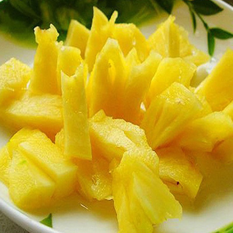 Bước 1 Sơ chế nguyên liệu Nước ép cần tây dứa