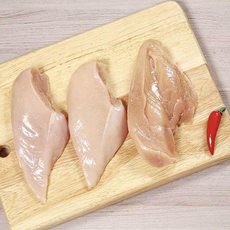 Bước 1 Sơ chế nguyên liệu Chả gà nấm hương