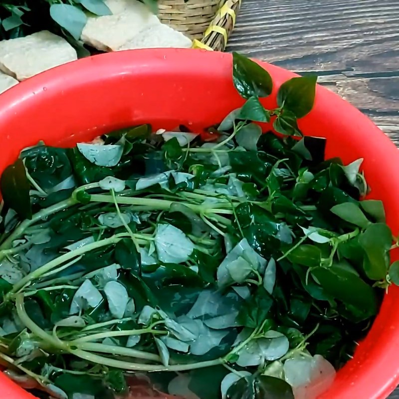 Bước 1 Sơ chế nguyên liệu Gỏi rau càng cua chay