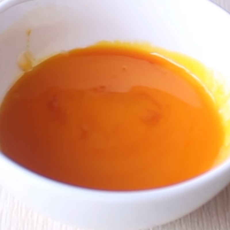 Bước 1 Sơ chế nguyên liệu Chả tôm Huế