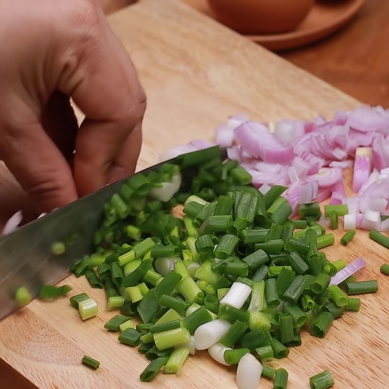 Bước 1 Sơ chế nguyên liệu Bánh khoai tây phô mai nướng
