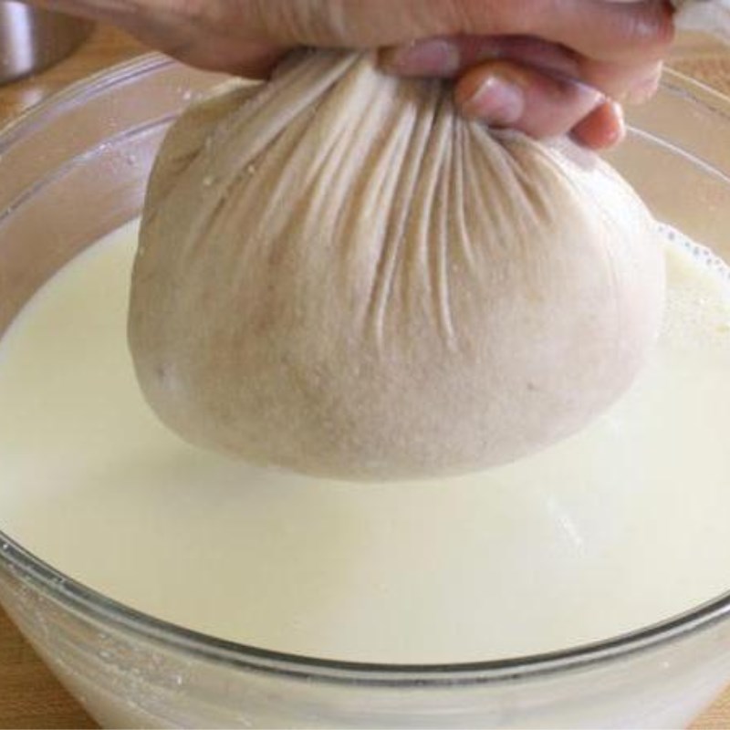 Bước 1 Sơ chế nguyên liệu Tàu hủ trân châu đường đen