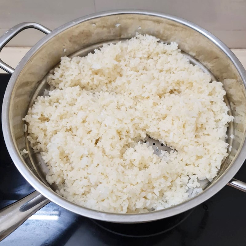 Bước 1 Sơ chế nguyên liệu Xôi xoài (công thức được chia sẻ từ người dùng)