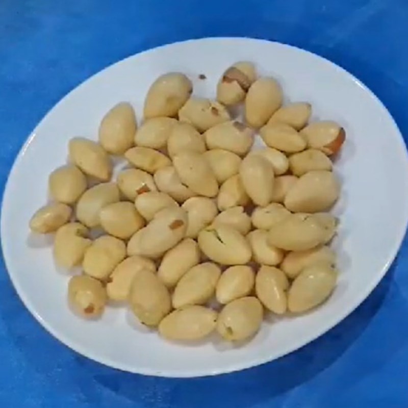 Bước 1 Sơ chế nguyên liệu Chè bo bo bạch quả tàu hủ ky