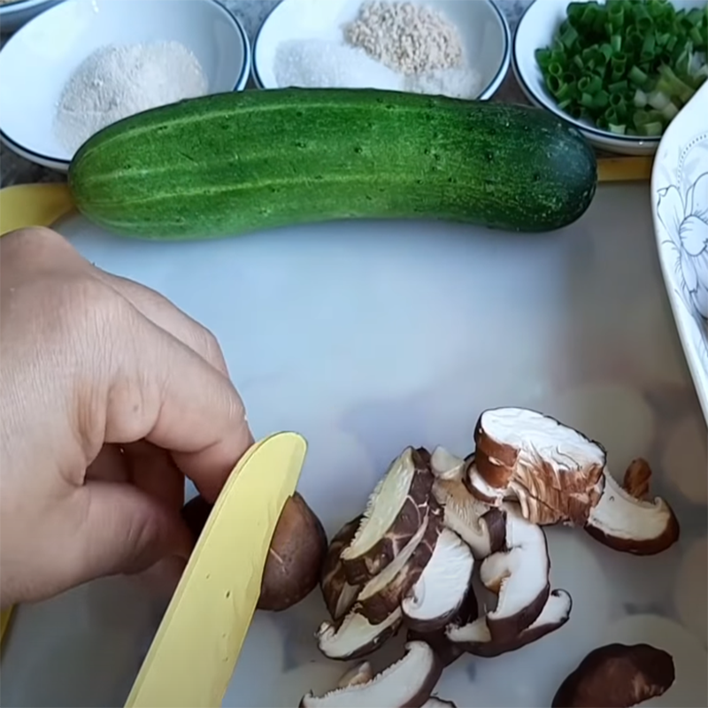 Bước 1 Sơ chế nguyên liệu Thịt đông-pate chay